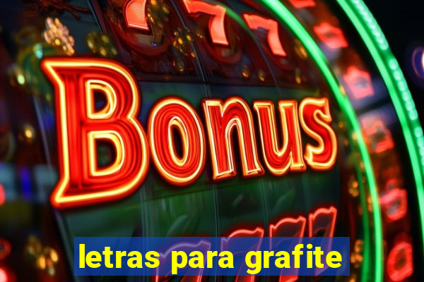 letras para grafite